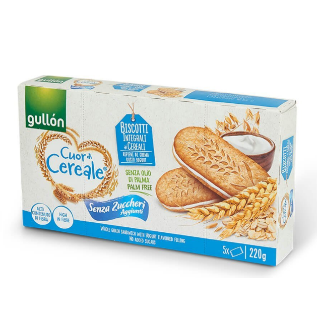 Senza zucchero aggiunto Gullon Sandwich Cookie Crema Biscotti 250