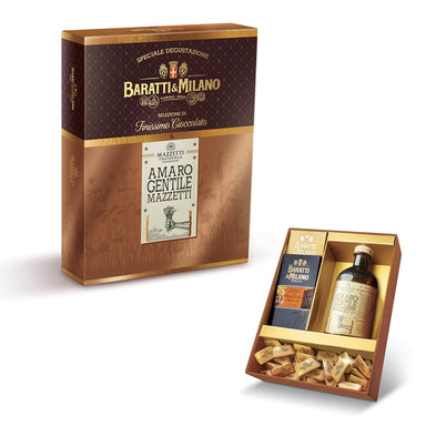 Baratti & Milano Confezione Degustazione con Amaro Gentile Mazzetti  - Casa del Biscotto