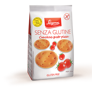 Crackers Senza Glutine - Gusto Pizza - Gr. 200 - Lazzaroni