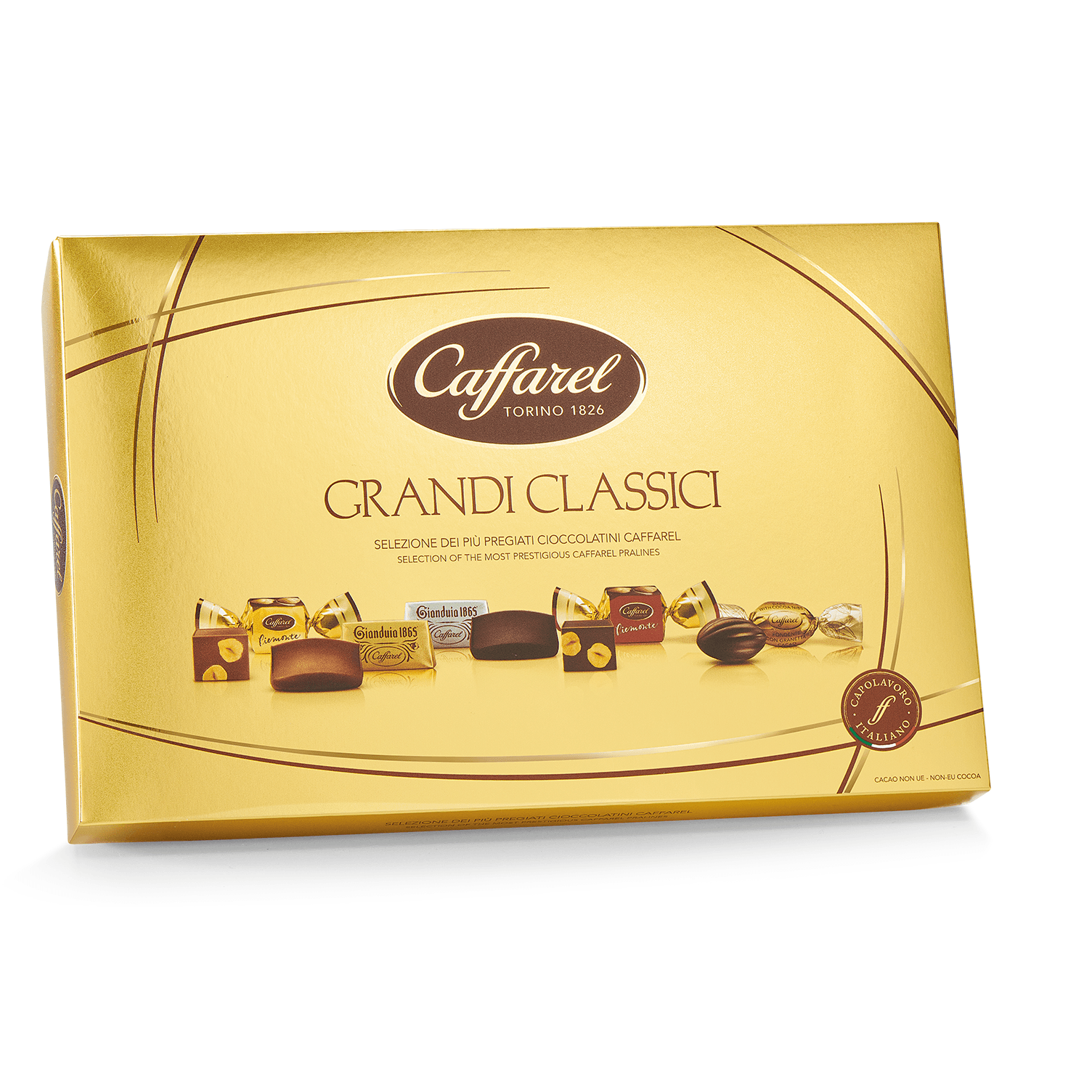 I Grandi Classici - Cioccolatini Assortiti - Scatola Regalo - Gr. 350 —  Caffarel