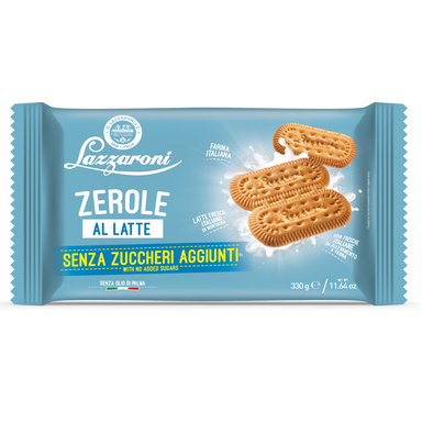 Linea Senza Zucchero - Zerole al Latte - Gr. 330 - Lazzaroni