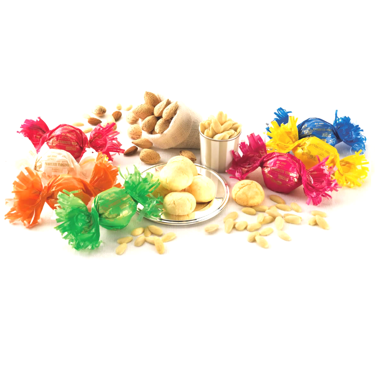 Amaretti Morbidi Incarto Doppio Fiocco - Gr. 250