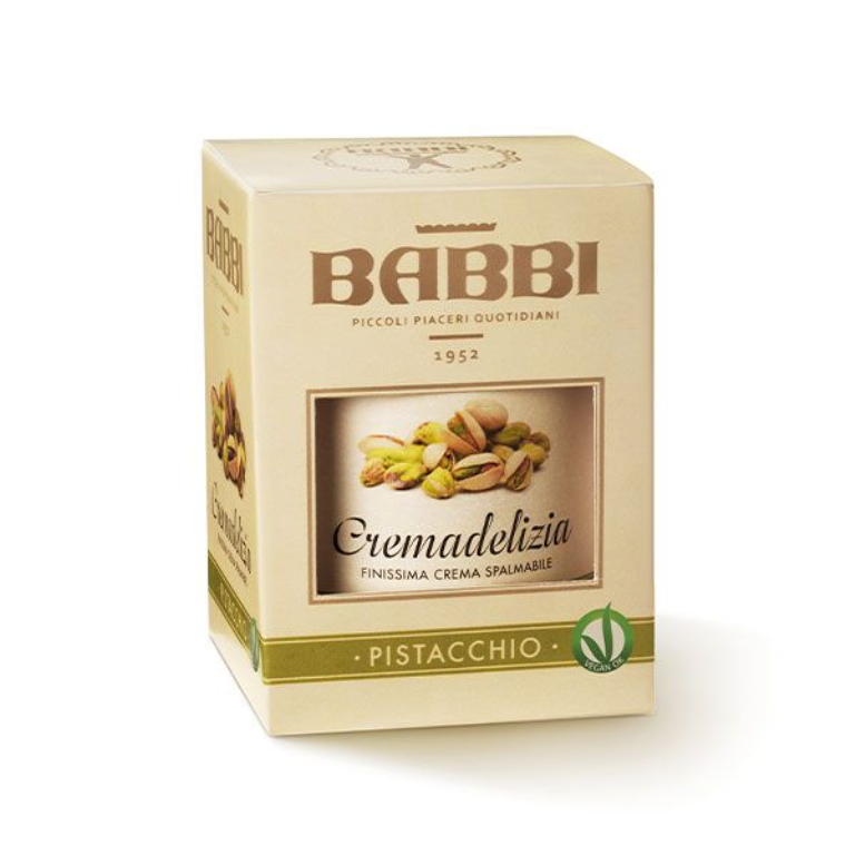 Babbi Cremadelizia Pistacchio - Gr. 300  - Casa del Biscotto