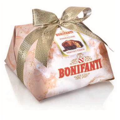 Bonifanti Panettone Marron Glacès - Kg. 1  - Dolcar S.A.S.