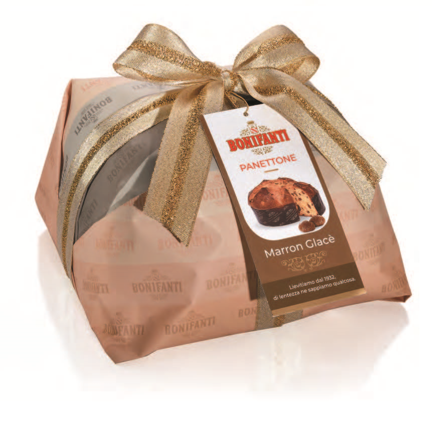 Panettone Marron Glacès - Kg. 1