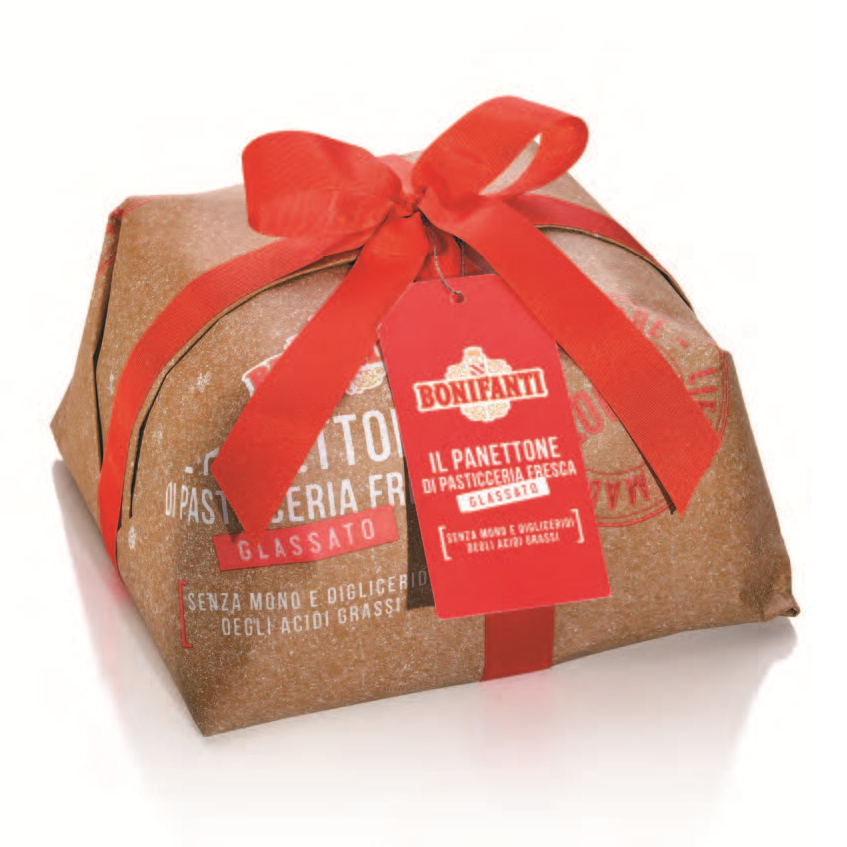 Panettone Glassato di Pasticceria Fresca - Kg. 1 - Pz. 6