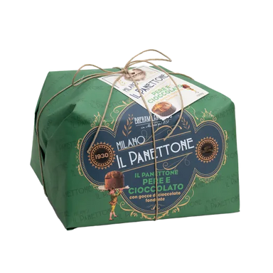 BreraMilano Panettone Pere e Cioccolato - Kg. 1  - Dolcar S.A.S.