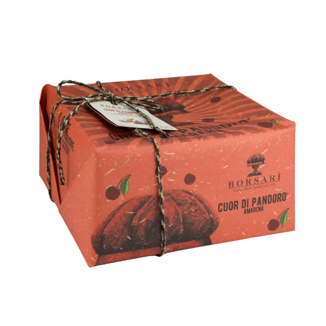 Borsari Cuor di Pandoro con Amarena - Gr. 750  - Dolcar S.A.S.