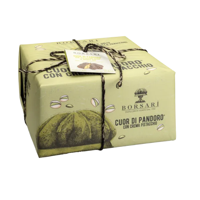 Borsari I Rustici - Cuor di Pandoro Crema al Pistacchio - Gr. 750  - Dolcar S.A.S.