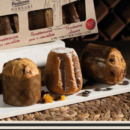 Panettoncino Artigianale Cioccolato - Cellohane - Gr. 100