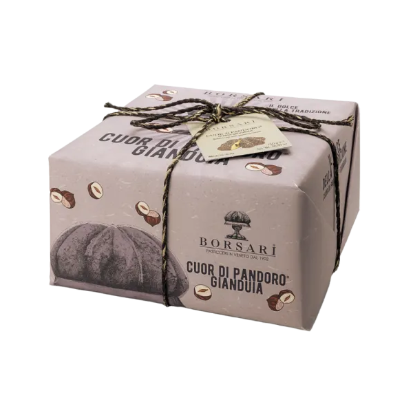 Borsari I Rustici - Cuor di Pandoro Gianduia - Gr. 750  - Dolcar S.A.S.