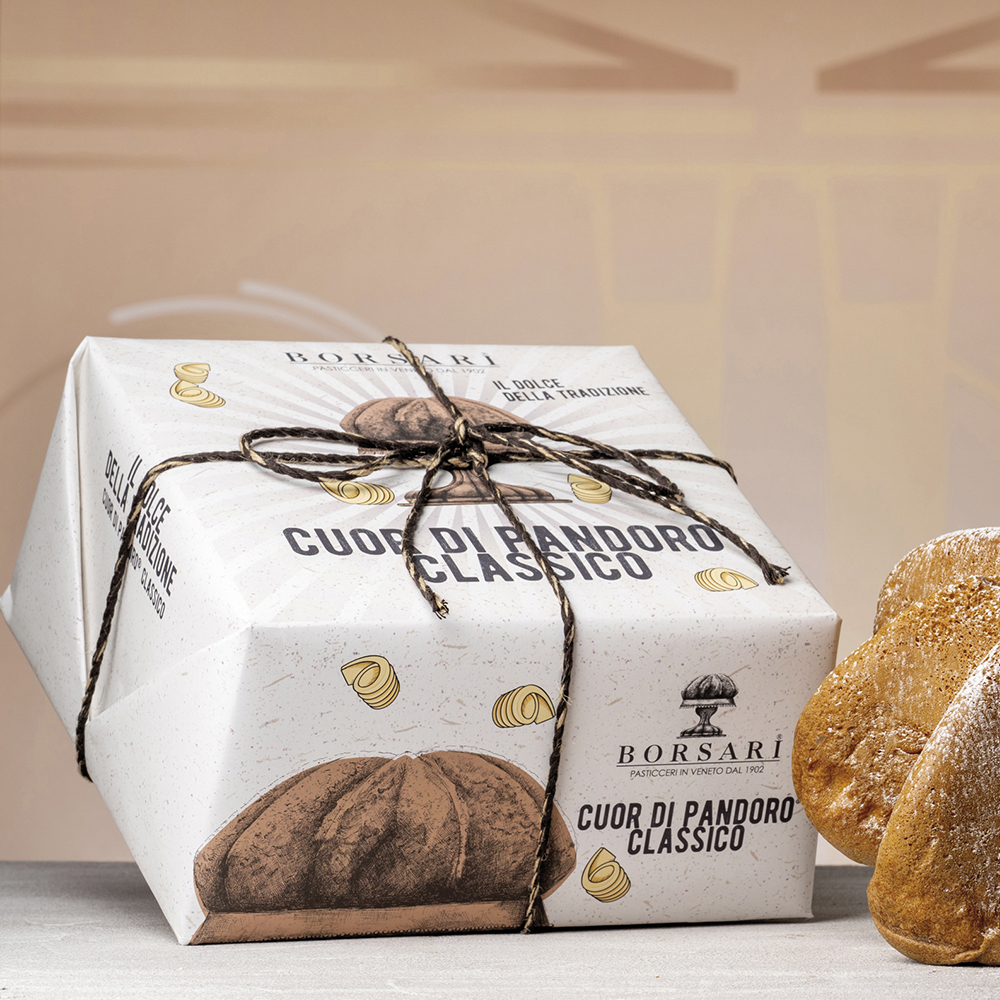 I Rustici - Cuor di Pandoro Classico - Kg. 1 - Pz. 6