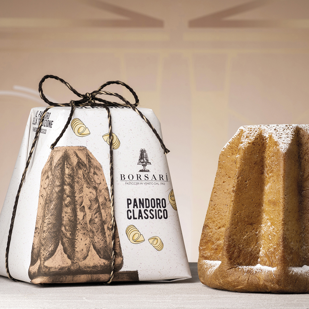 I Rustici - Pandoro Classico Incartato - Kg. 1 - Pz. 6