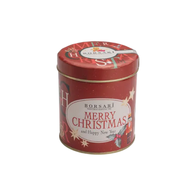 Borsari Panettone Classico - Latta "Merry Christmas" - Gr. 100  - Dolcar S.A.S.