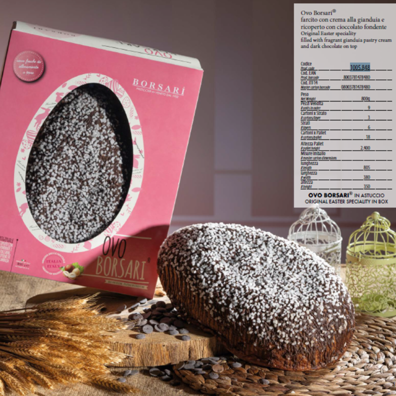 Borsari Ovo Borsari - Gr. 800  - Dolcar S.A.S.