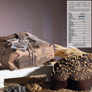 Borsari Colomba GranCioccolato - Gr. 1.000  - Dolcar S.A.S.