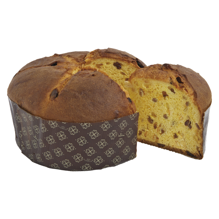 Borsari Panettone Classico - Latta "Merry Christmas" - Kg. 1  - Dolcar S.A.S.