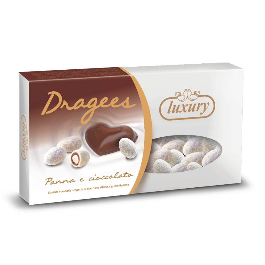 Dragèes Tartufati - Panna e Cioccolato - Kg. 0,5