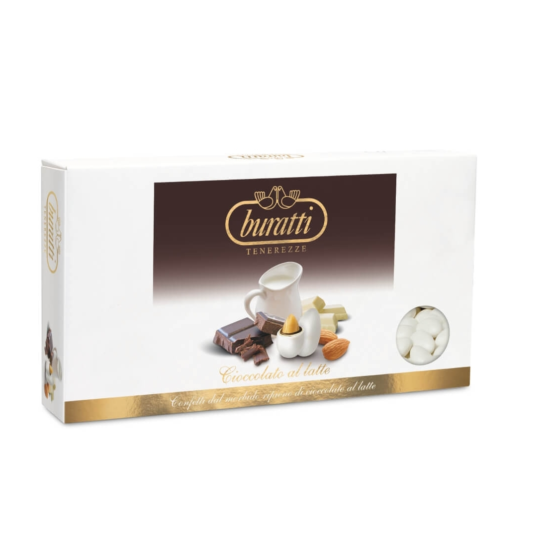 Tenerezze al Cioccolato - Bianco - Kg. 1