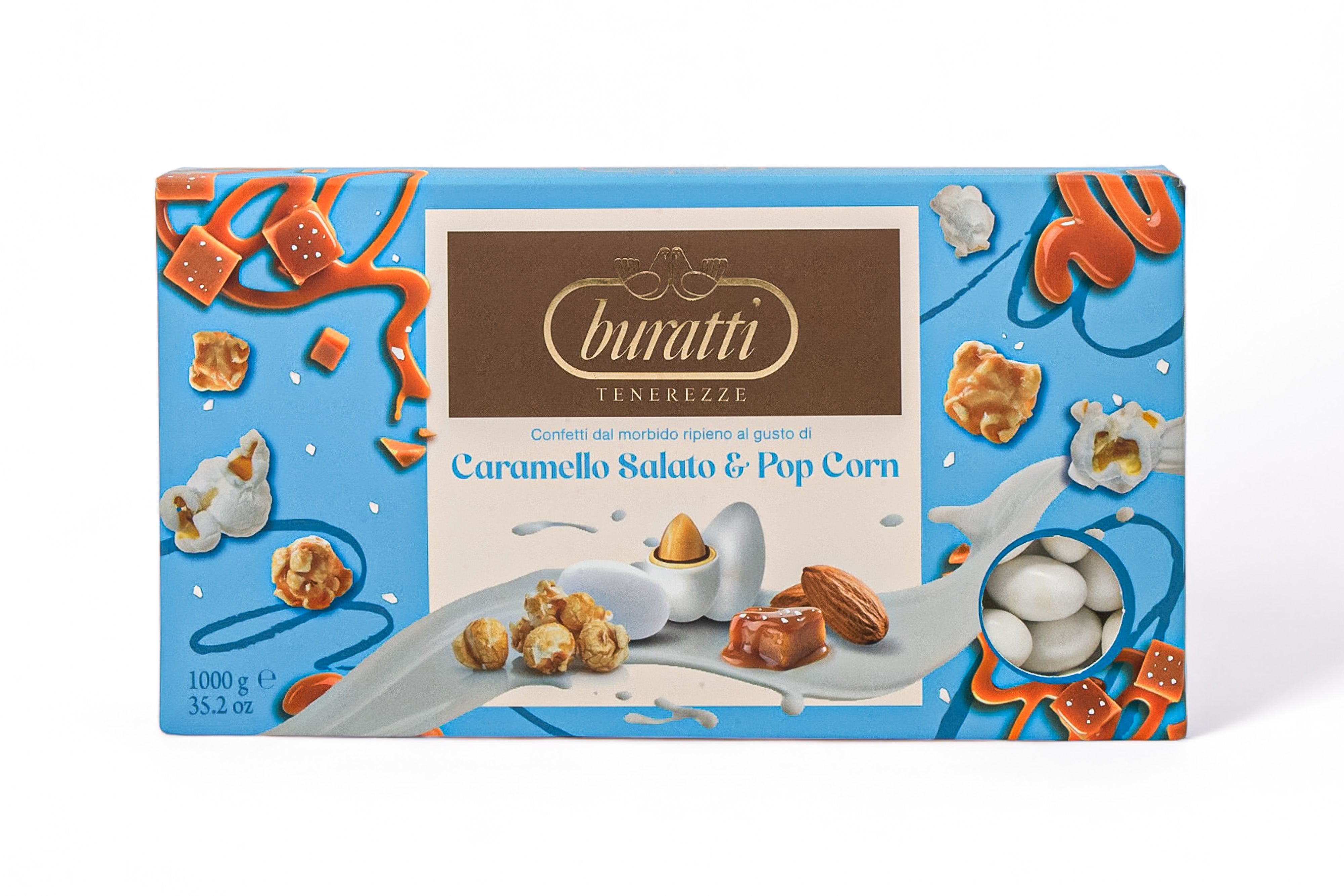 Tenerezze Gusto Caramello Salato e Popcorn kg 1