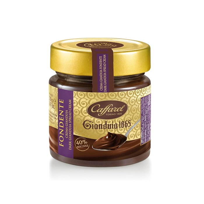 Gianduia 1865 - Crema Gianduia Fondente 40% - Gr. 210