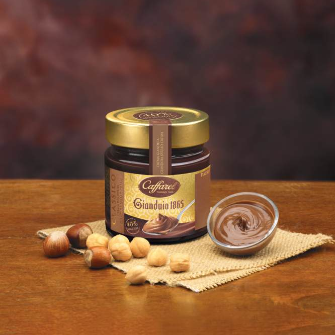 Caffarel Gianduia 1865 - Crema Gianduia 40% - Gr. 210  - Dolcar S.A.S.