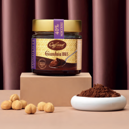 Gianduia 1865 - Crema Gianduia Fondente 40% - Gr. 210