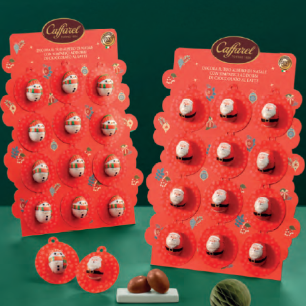 Caffarel Decoro di Natale - Babbo Natale - Gr. 10  - Dolcar S.A.S.