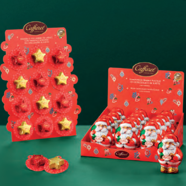 Caffarel Decoro di Natale - Stellina - Gr. 15  - Dolcar S.A.S.
