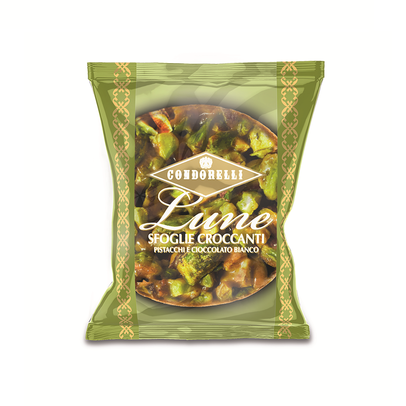 Lune - Sfoglie Croccanti Mandorle e Pistacchi - Gr. 120