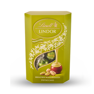 Lindt Lindor Cornet Pistacchio - Gr. 200  - Dolcar S.A.S.