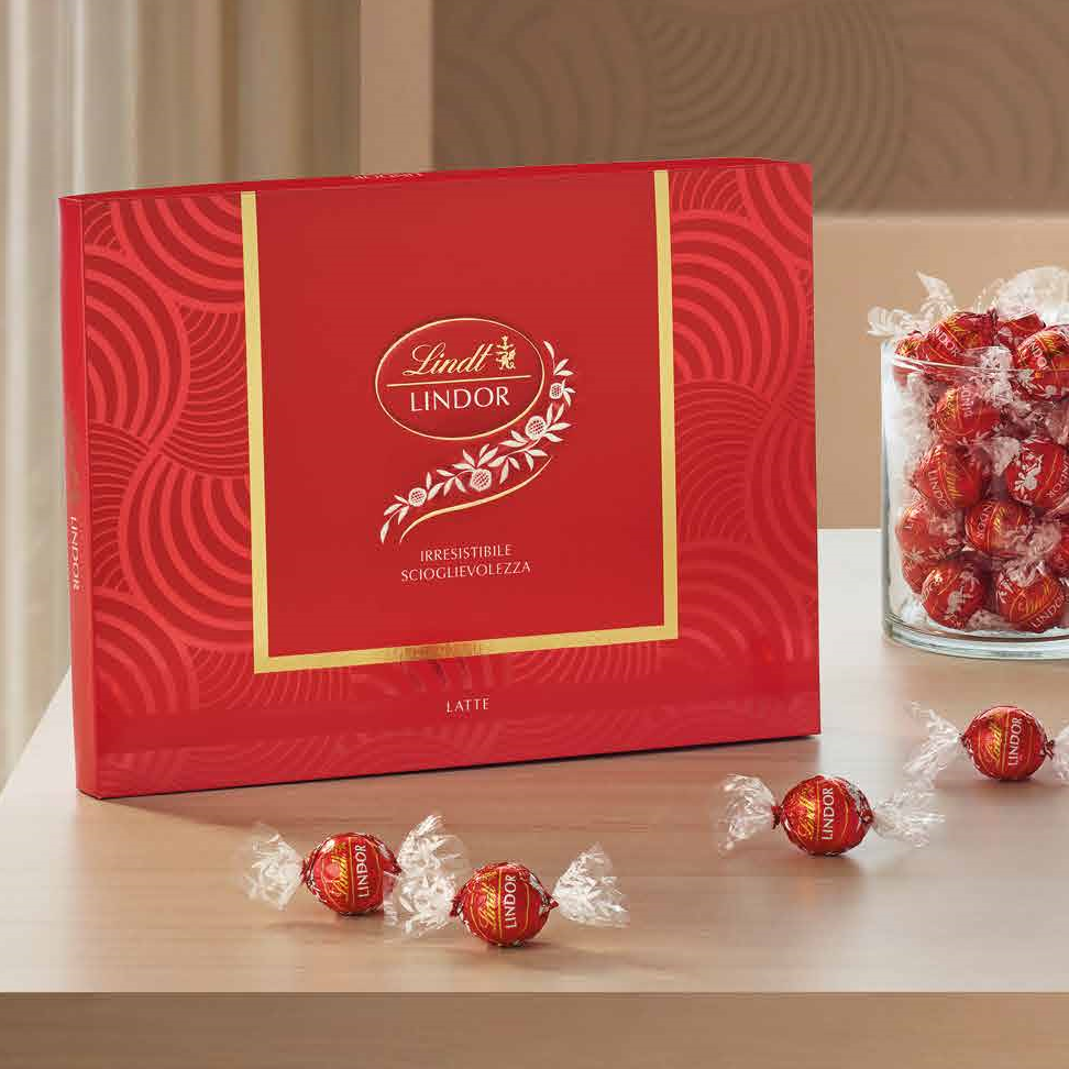 Lindor Latte - Scatola Regalo - Gr. 225