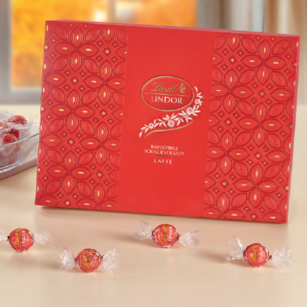 Lindt Lindor Latte - Scatola Regalo - Gr. 225  - Dolcar S.A.S.