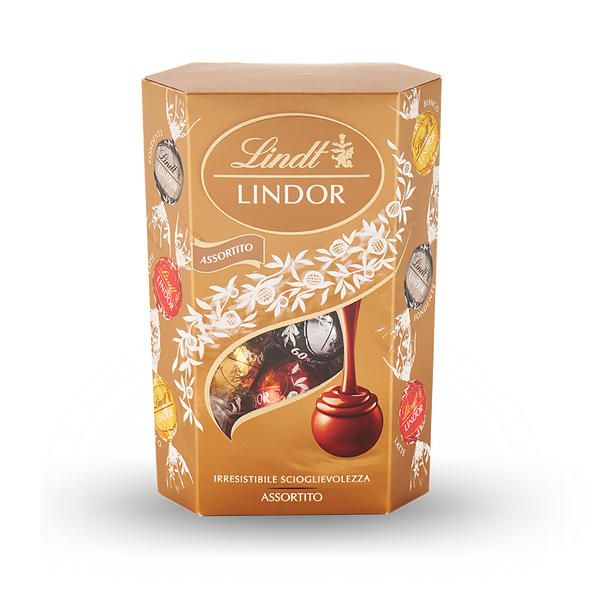 Lindt Lindor Cornet Assortiti - Gr. 200  - Dolcar S.A.S.
