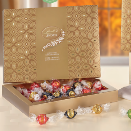 Lindt Lindor Assortiti - Scatola Regalo - Gr. 225  - Dolcar S.A.S.