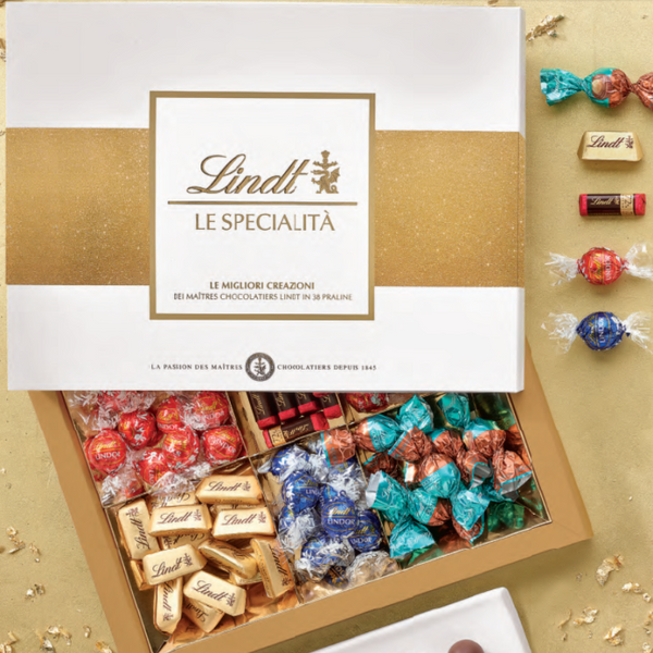 LINDT SCATOLA CUORI CIOCCOLATO AL LATTE GR.96