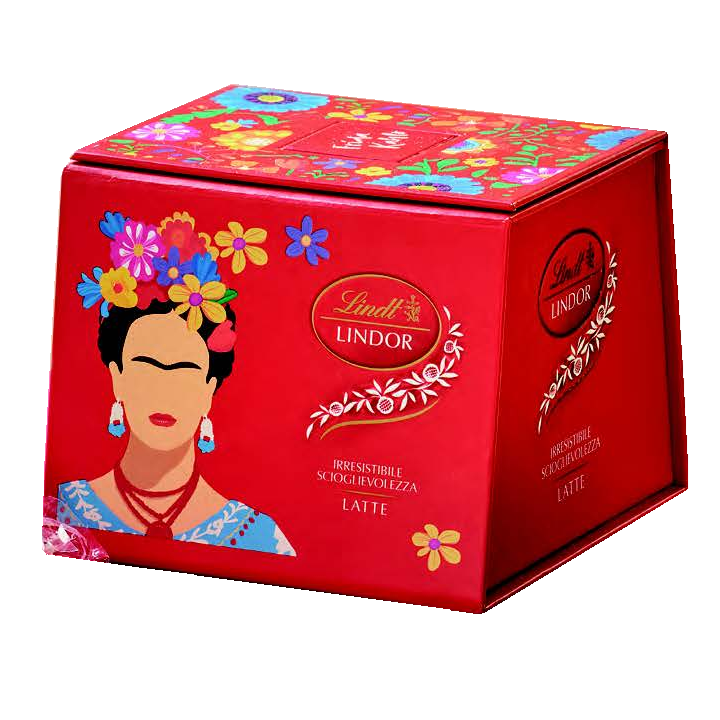 Lindt Lindor al Latte - Collezione Frida Khalo - Gr. 100  - Dolcar S.A.S.