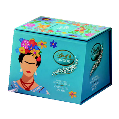 Lindt Lindor al Caramello Salato - Collezione Frida Khalo - Gr. 100  - Dolcar S.A.S.