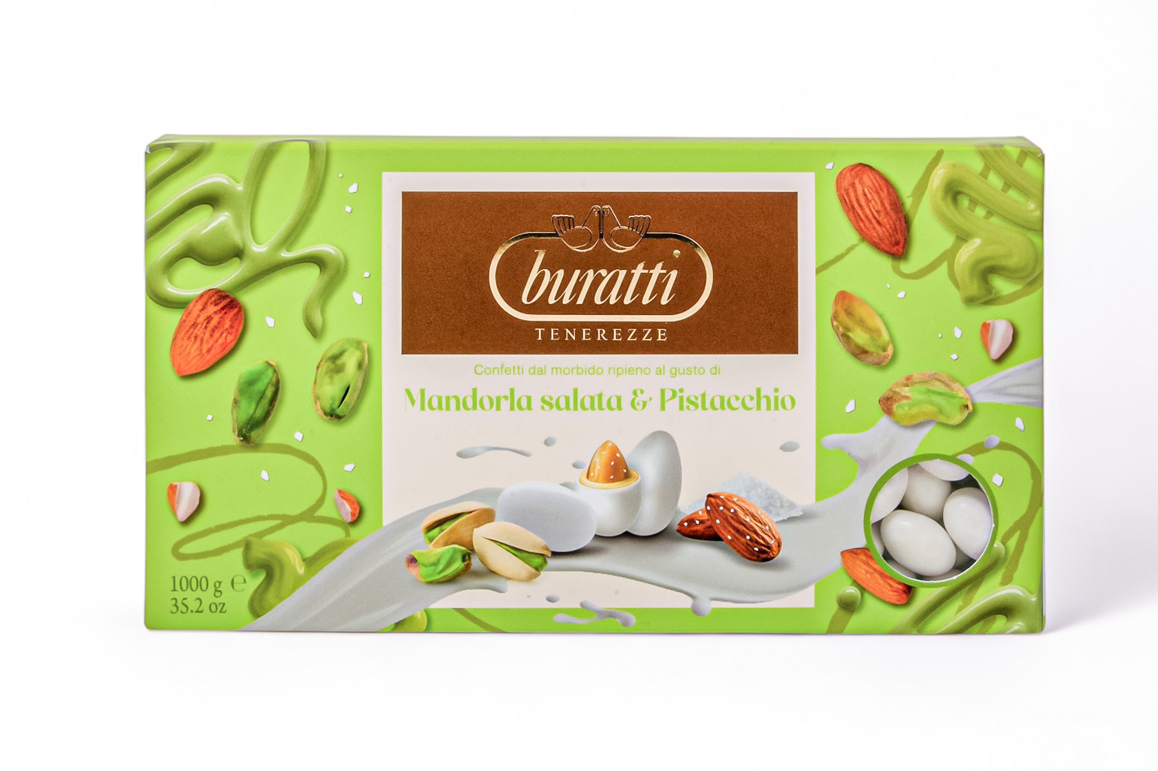 Tenerezze Gusto Mandorla Salata e Pistacchio kg 1