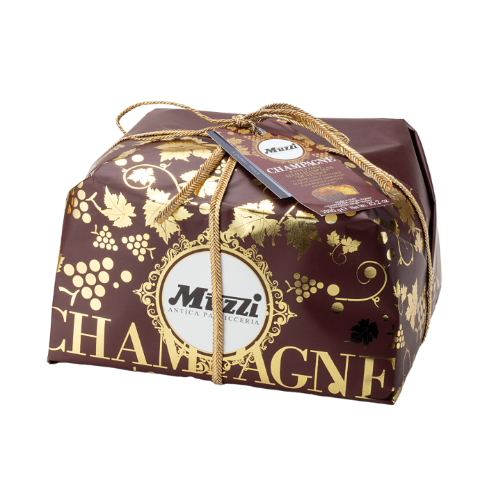Muzzi Panettone allo Champagne "De Venoge" - Kg. 1  - Dolcar S.A.S.