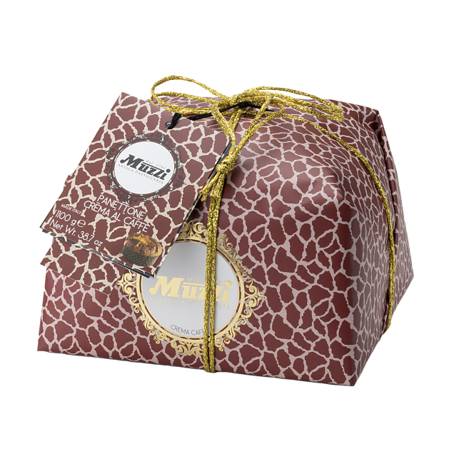 Muzzi Panettone Crema al Caffè - Kg. 1,1  - Dolcar S.A.S.