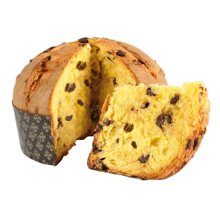 Muzzi Panettone al Rum con Gocce di Cioccolato - Kg. 1  - Dolcar S.A.S.