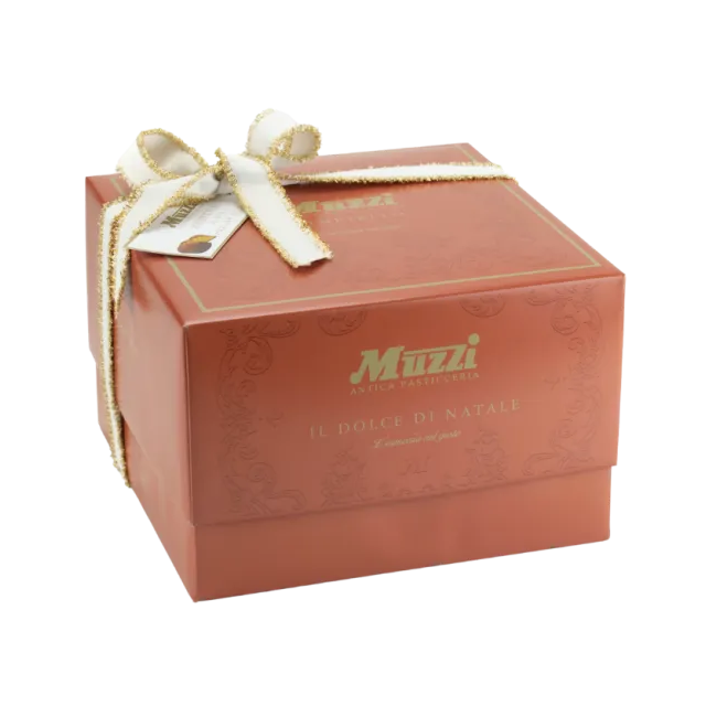 Muzzi Panettone al Rum con Gocce di Cioccolato - Kg. 1  - Dolcar S.A.S.