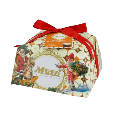 Muzzi Panettone Arancia e Cioccolato - Kg. 1  - Dolcar S.A.S.