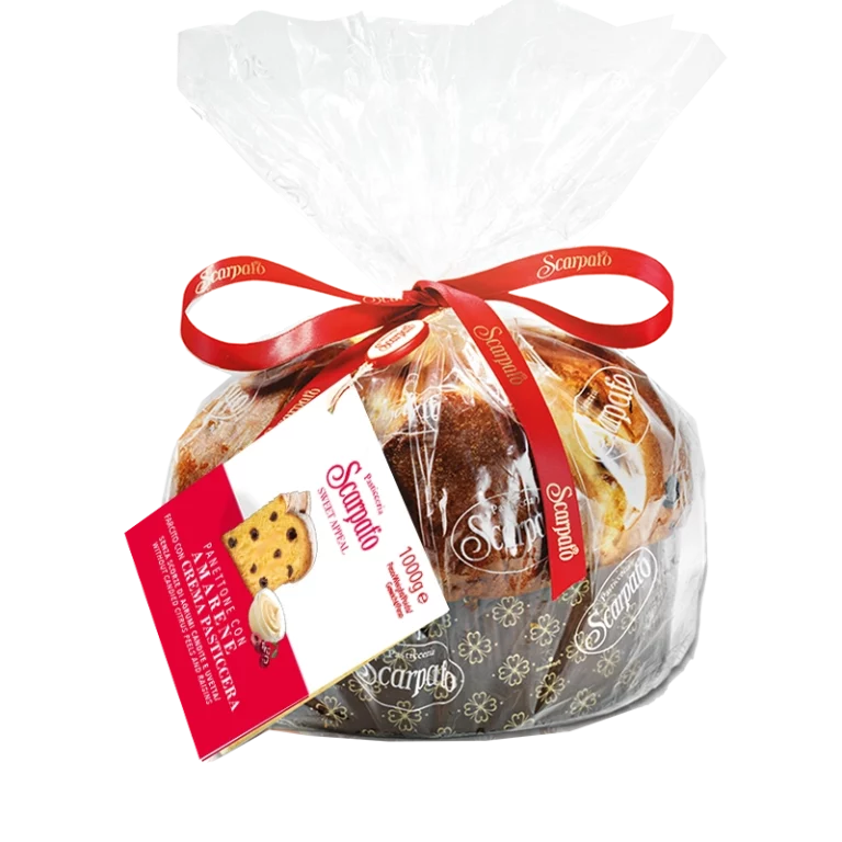 Panettone Amarena e Crema Pasticcera - Kg. 1