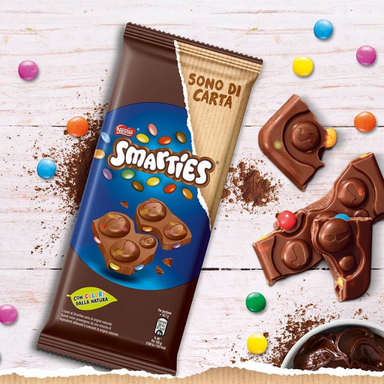 Smarties Tavoletta di Cioccolato al Latte - Gr. 90  - Casa del Biscotto