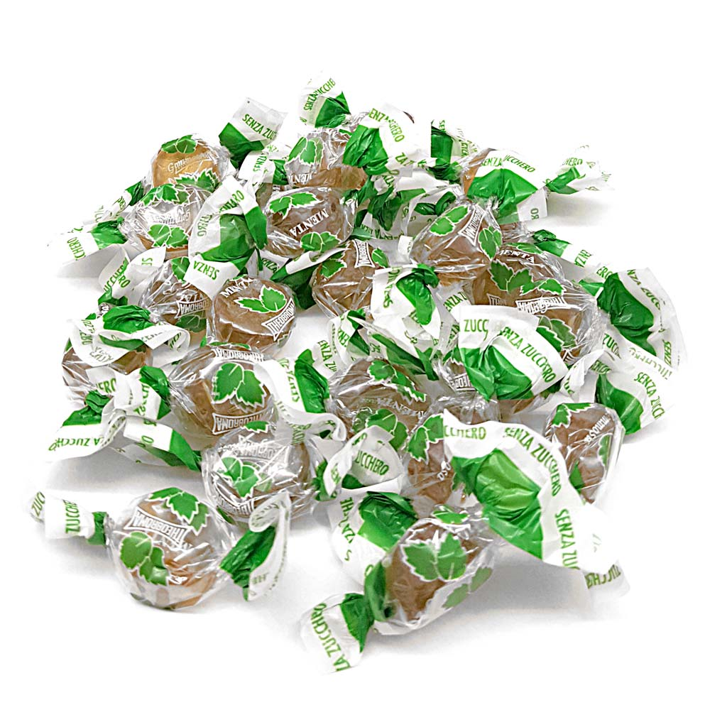 Diety - Caramelle Gommose Senza Zucchero - Menta - Kg. 0,5