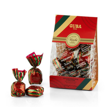 Venchi Sacchetto Regalo Cuba Rhum - Gr. 200  - Dolcar S.A.S.