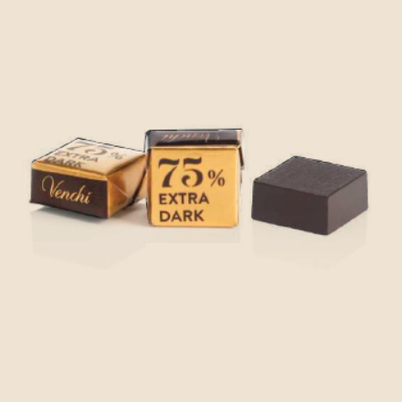 Cubotto  Fondente 75% - Gr. 500