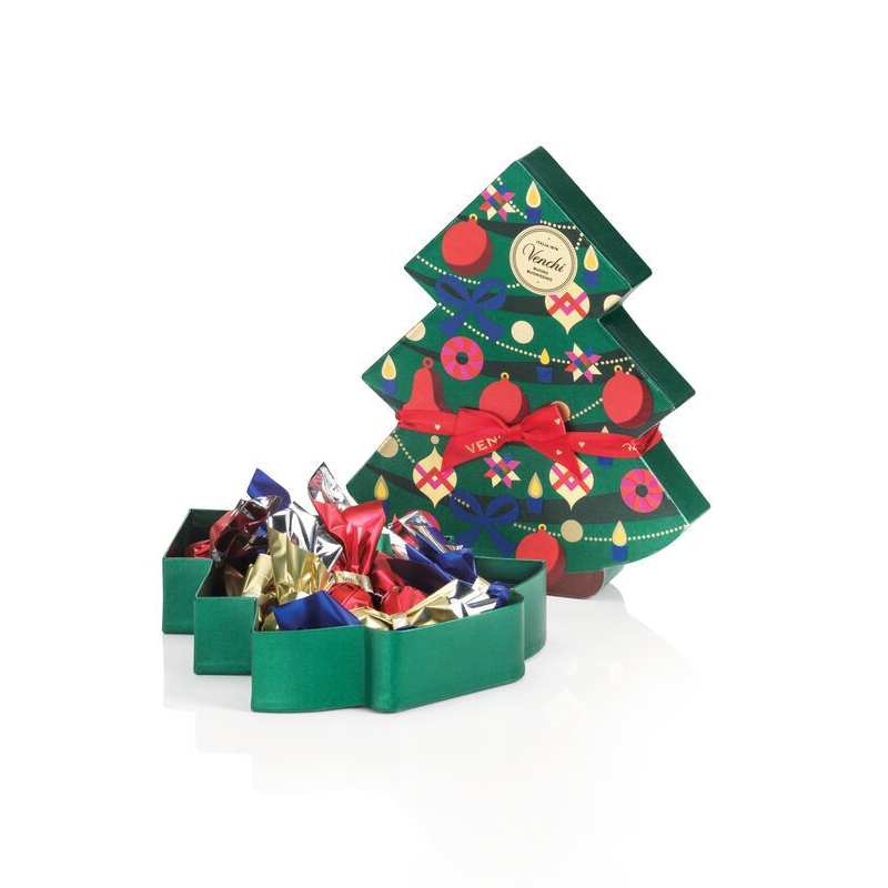 Albero di Natale con Cioccolatini Assortiti - Gr. 197
